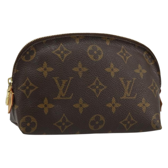 LOUIS VUITTON Monogram Pochette Cosmetic PM Pouch M43998 LV Auth ki6636