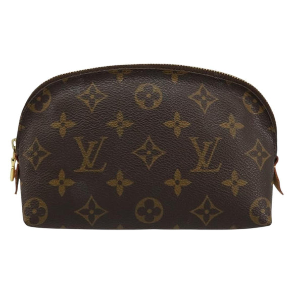 LOUIS VUITTON Monogram Pochette Cosmetic PM Pouch M43998 LV Auth ki6636