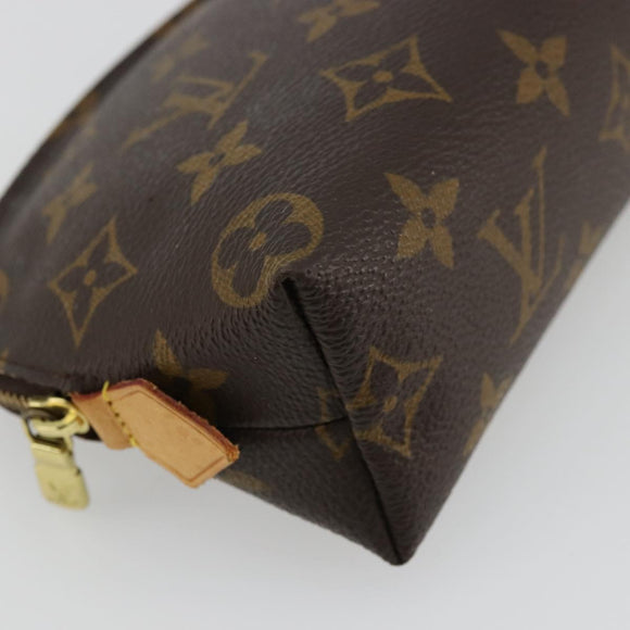 LOUIS VUITTON Monogram Pochette Cosmetic PM Pouch M43998 LV Auth ki6636