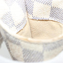LOUIS VUITTON Damier Azur Etui A Lunettes MM Glasses Case N60025 LV Auth ki6637V-17