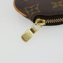 LOUIS VUITTON Monogram Porte Monnaie Round Muntbuidel M61926 LV Auth ki6638V-8