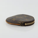 LOUIS VUITTON Monogram Porte Monnaie Round Muntbuidel M61926 LV Auth ki6638V-3