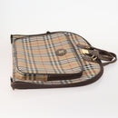 Burberrys Nova Check Garment Cover Canvas Beige Gold Auth ki6645A-3