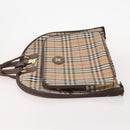Burberrys Nova Check Garment Cover Canvas Beige Gold Auth ki6645A-4