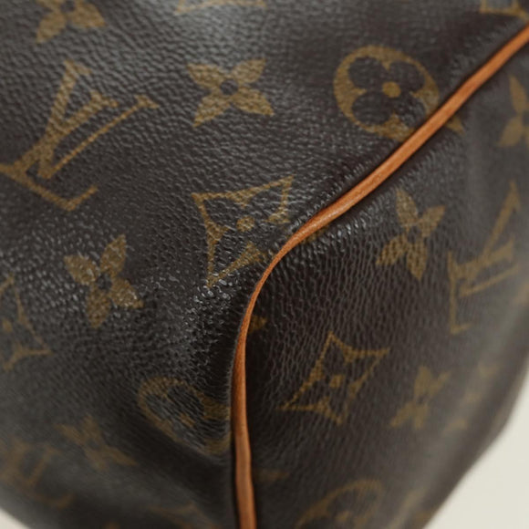 LOUIS VUITTON Monogram Speedy 25 Hand Bag M41528 LV Auth ki6648V
