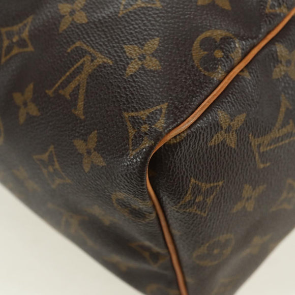 LOUIS VUITTON Monogram Speedy 25 Hand Bag M41528 LV Auth ki6648V