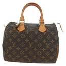 LOUIS VUITTON Monogram Speedy 25 Hand Bag M41528 LV Auth ki6648V-13