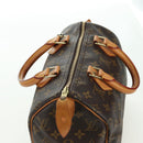 LOUIS VUITTON Monogram Speedy 25 Hand Bag M41528 LV Auth ki6648V-6