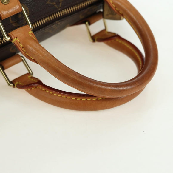 LOUIS VUITTON Monogram Speedy 25 Hand Bag M41528 LV Auth ki6648V