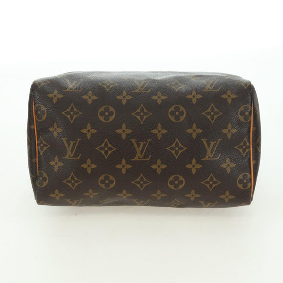 LOUIS VUITTON Monogram Speedy 25 Hand Bag M41528 LV Auth ki6648V