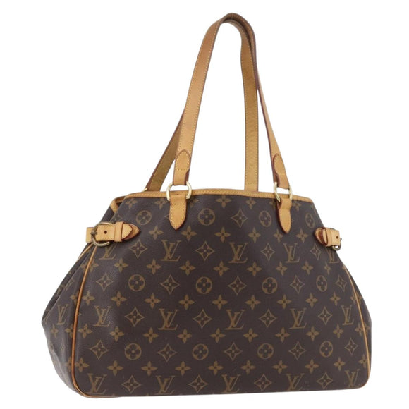 LOUIS VUITTON Monogram Batignolles Horizontal Tote Bag M51154 LV Auth ki6649