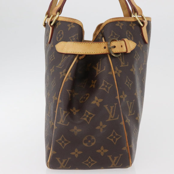 LOUIS VUITTON Monogram Batignolles Horizontal Tote Bag M51154 LV Auth ki6649
