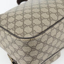 GUCCI GG Supreme Shoulder Bag PVC Beige Gold 246881 Auth ki6651V-17