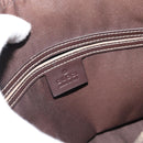 GUCCI GG Supreme Shoulder Bag PVC Beige Gold 246881 Auth ki6651V-18