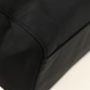 PRADA Handtas Nylon Zwart Zilver Auth ki6652SM-12