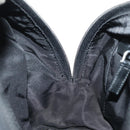 PRADA Handtas Nylon Zwart Zilver Auth ki6652SM-21
