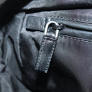 PRADA Handtas Nylon Zwart Zilver Auth ki6652SM-22