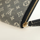 LOUIS VUITTON Monogram Idylle Zippy Coin Purse Navy M63004 LV Auth ki6662M-16