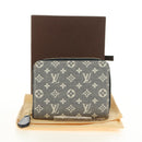 LOUIS VUITTON Monogram Idylle Zippy Coin Purse Navy M63004 LV Auth ki6662M-12