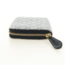 LOUIS VUITTON Monogram Idylle Zippy Coin Purse Navy M63004 LV Auth ki6662M-3