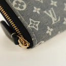 LOUIS VUITTON Monogram Idylle Zippy Coin Purse Navy M63004 LV Auth ki6662M-7