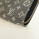 LOUIS VUITTON Monogram Idylle Zippy Coin Purse Navy M63004 LV Auth ki6662M-14