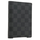 LOUIS VUITTON Damier Graphite Couverture Passport Case N64411 LV Auth ki6663M-1