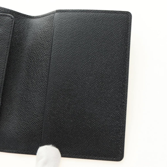 LOUIS VUITTON Damier Graphite Couverture Passport Case N64411 LV Auth ki6663M