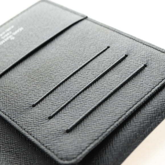 LOUIS VUITTON Damier Graphite Couverture Passport Case N64411 LV Auth ki6663M
