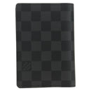 LOUIS VUITTON Damier Graphite Couverture Passport Case N64411 LV Auth ki6663M-2