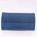 LOUIS VUITTON Epi Speedy 30 Hand Bag Toledo Blue M43005 LV Auth ki6670V-5