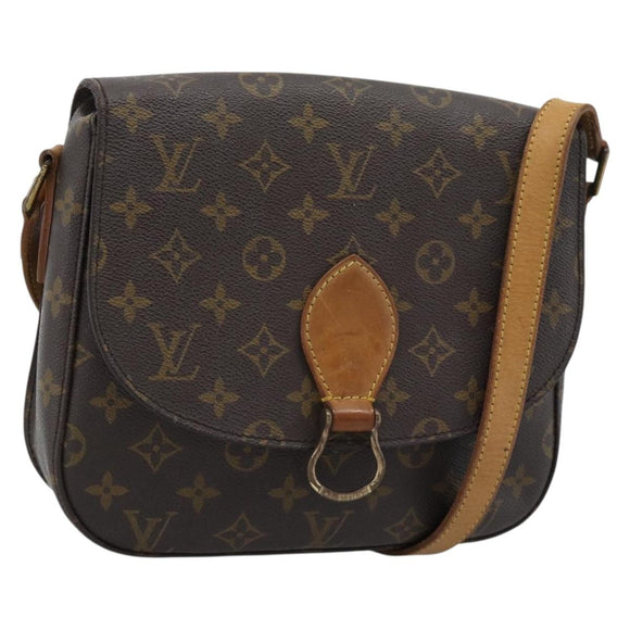 LOUIS VUITTON Monogram Saint Cloud GM Shoulder Bag M51242 LV Auth ki6674