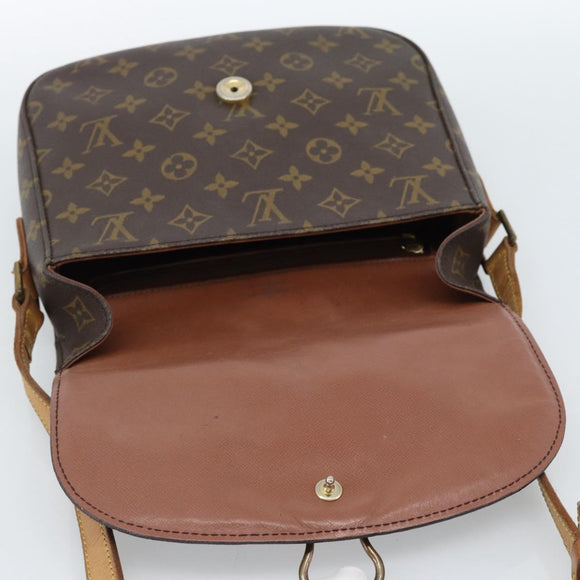 LOUIS VUITTON Monogram Saint Cloud GM Shoulder Bag M51242 LV Auth ki6674
