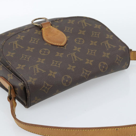 LOUIS VUITTON Monogram Saint Cloud GM Shoulder Bag M51242 LV Auth ki6674