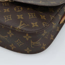 LOUIS VUITTON Monogram Saint Cloud GM Shoulder Bag M51242 LV Auth ki6675-14