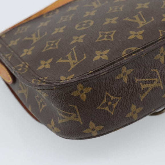 LOUIS VUITTON Monogram Saint Cloud GM Shoulder Bag M51242 LV Auth ki6675