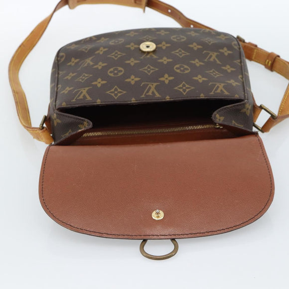 LOUIS VUITTON Monogram Saint Cloud GM Shoulder Bag M51242 LV Auth ki6675