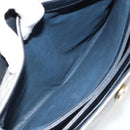 GUCCI Micro GG Supreme Hand Bag PVC Navy Gold 000 46 4857 Auth ki6678A-22