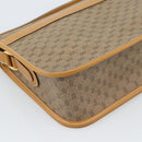 GUCCI Micro GG Supreme Shoulder Bag PVC Beige Gold 001 104 0915 Auth ki6679A-13