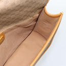 GUCCI Micro GG Supreme Shoulder Bag PVC Beige Gold 001 104 0915 Auth ki6679A-17
