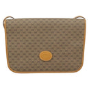 GUCCI Micro GG Supreme Shoulder Bag PVC Beige Gold 001 104 0915 Auth ki6679A-2