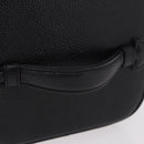 CHANEL COCO Mark Vanity Hand Bag Caviar Skin Black Gold CC Auth ki6681M-7