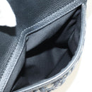 Christian Dior Trotter Canvas Hand Bag 2way Navy Silver Auth ki6683SAM-18