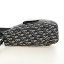 Christian Dior Trotter Canvas Hand Bag 2way Navy Silver Auth ki6683SAM-4