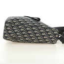 Christian Dior Trotter Canvas Hand Bag 2way Navy Silver Auth ki6683SAM-5