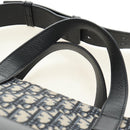 Christian Dior Trotter Canvas Hand Bag 2way Navy Silver Auth ki6683SAM-8