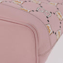 GUCCI Pikarar KAWAII GG Animal Tote Bag Leather Pink 726762 Auth ki6684M-16
