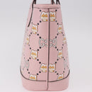 GUCCI Pikarar KAWAII GG Animal Tote Bag Leather Pink 726762 Auth ki6684M-4