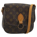 LOUIS VUITTON Monogram Saint Cloud MM Shoulder Bag M51243 LV Auth ki6686-1