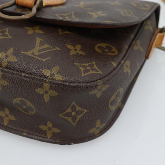 LOUIS VUITTON Monogram Saint Cloud MM Shoulder Bag M51243 LV Auth ki6686
